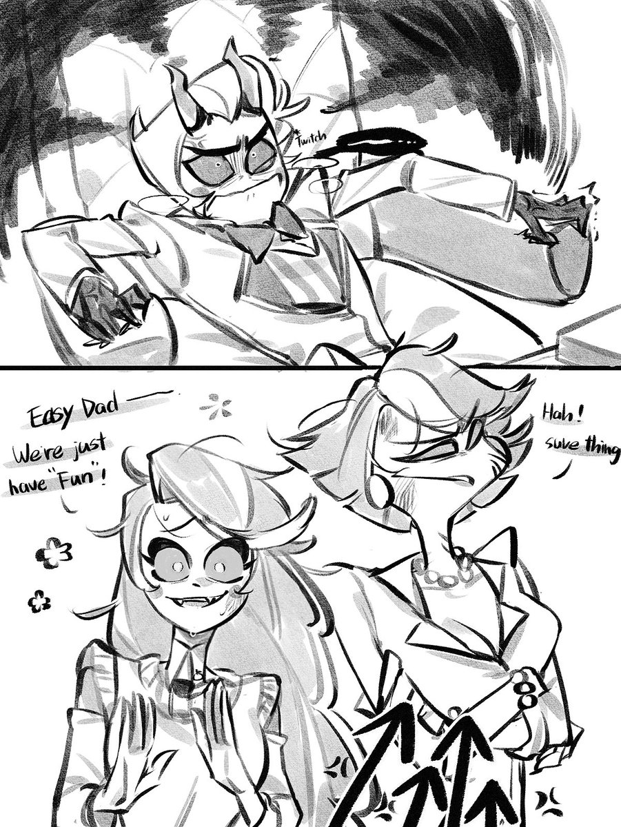 U're the principal of hell？

#HazbinHotel