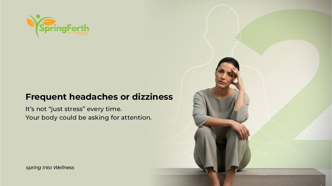 SpringforthW's tweet image. You don’t need to feel sick for something to be wrong.

Your body gives signals early, most people ignore them.

Swipe and tell us: which sign stood out to you most?

Spring into Wellness

#SpringforthHealth #SpringIntoWellness #HealthAwareness #WellnessCheck #HealthTok