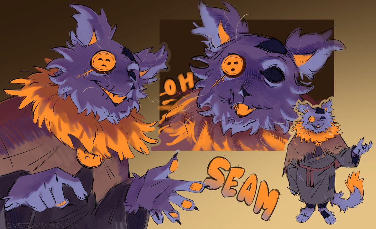 #deltarune 

Seam 🧡