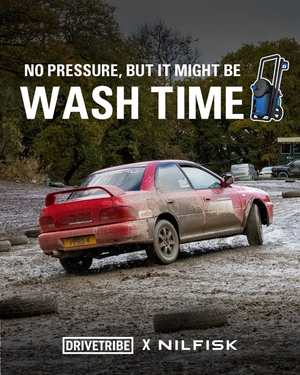DRIVETRIBE's tweet image. No pressure… but it’s pressure-washer time with Nilfisk! 
Make your car shine in no time bittyhub.com/nilfisk-jan

#Nilfisk #CarCleaning #DriveTribe #PressureWasher