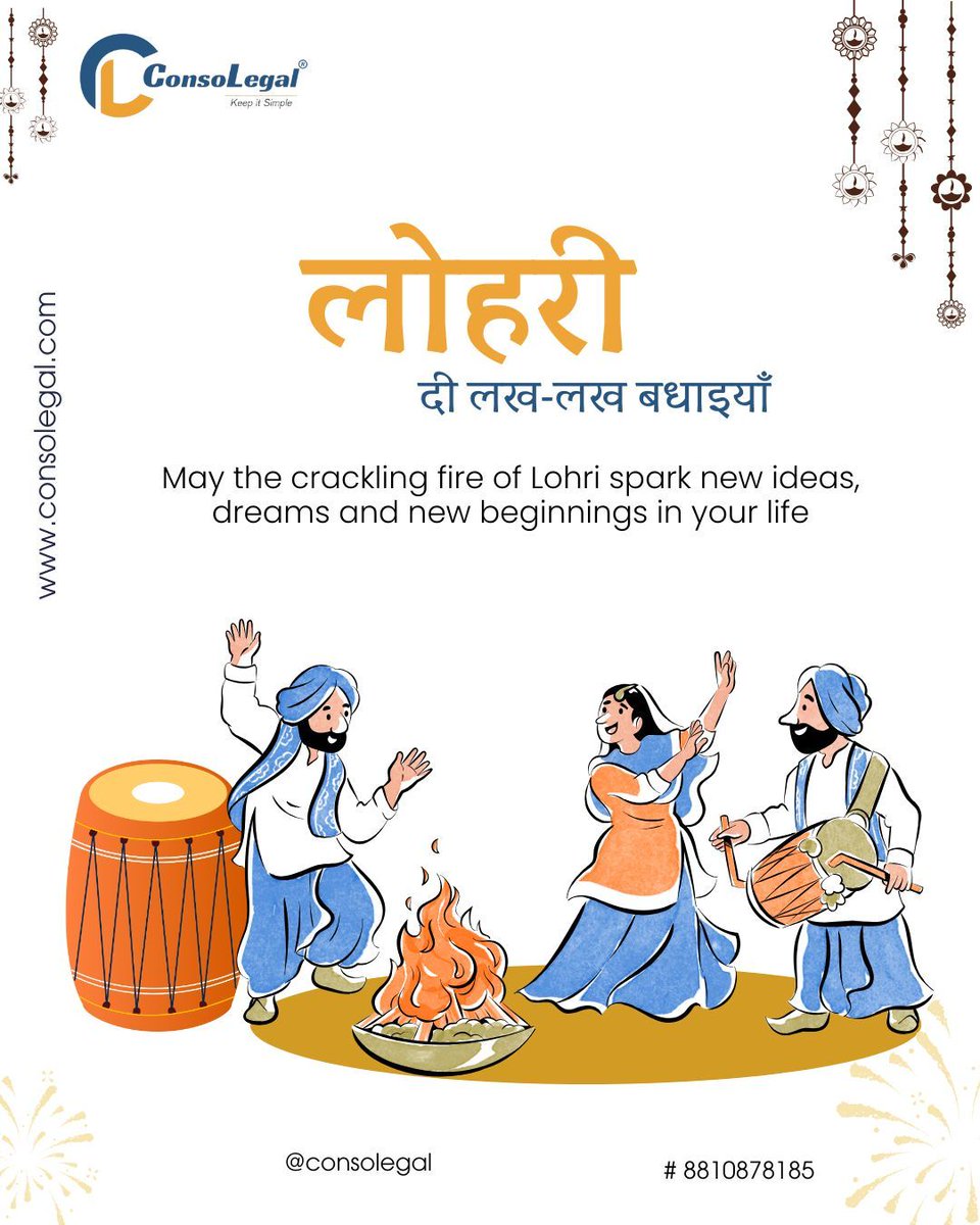 ConsoLegal's tweet photo. 🔥 Happy Lohri! 🌟 https://t.co/Ifz5k58vTT