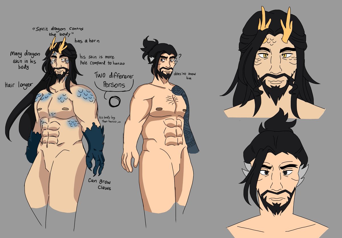 hanz0_0range's tweet photo. CW!!: non-sexual, nxde

Design for Hanzo and Koryu (yes he have a name now)
#dragonhanzo #HanzoShimada https://t.co/6JpugJwfrt