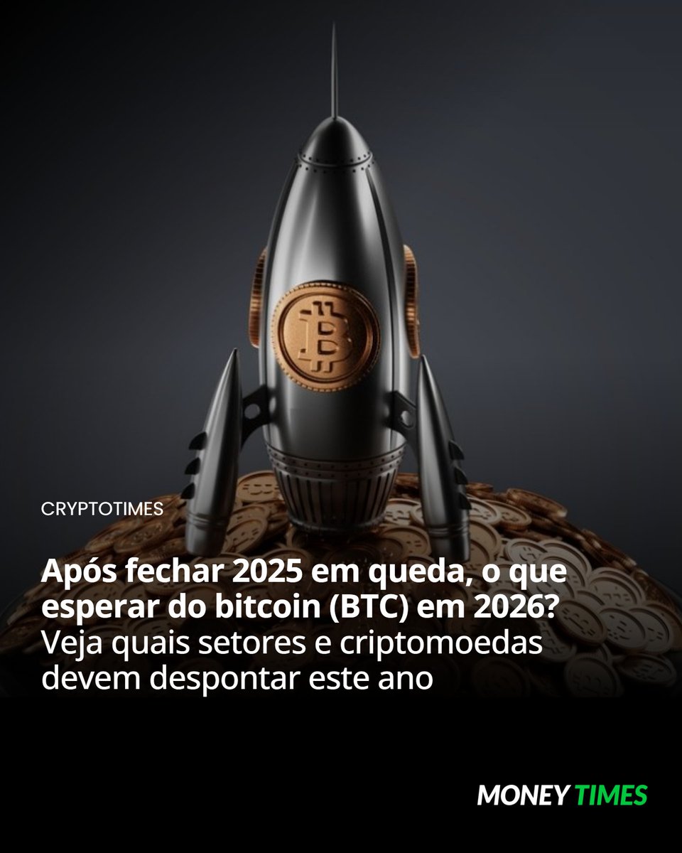 O início do ano traz expectativas também para o bitcoin. Após máximas acima  de US$ 125 mil e uma queda de mais de 30%, o mercado cripto começa 2026 em  ritmo morno,