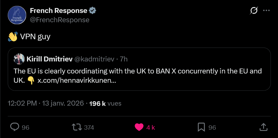 <a href="/simonmaechling/">Simon Maechling</a> <a href="/DarthPutinKGB/">Darth Putin</a> No, here is the French response:

x.com/FrenchResponse…