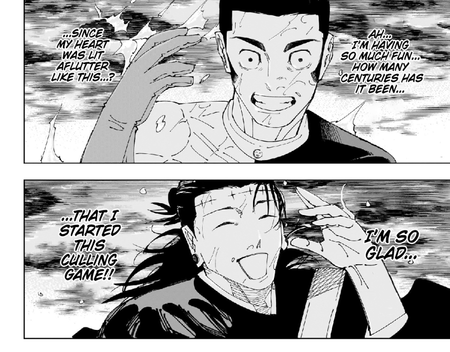 BiasYujiFan's tweet image. Gege after using Yusuke and Keiko as References for Kenjaku and Takaba
#WhatDidHeMeanByThis