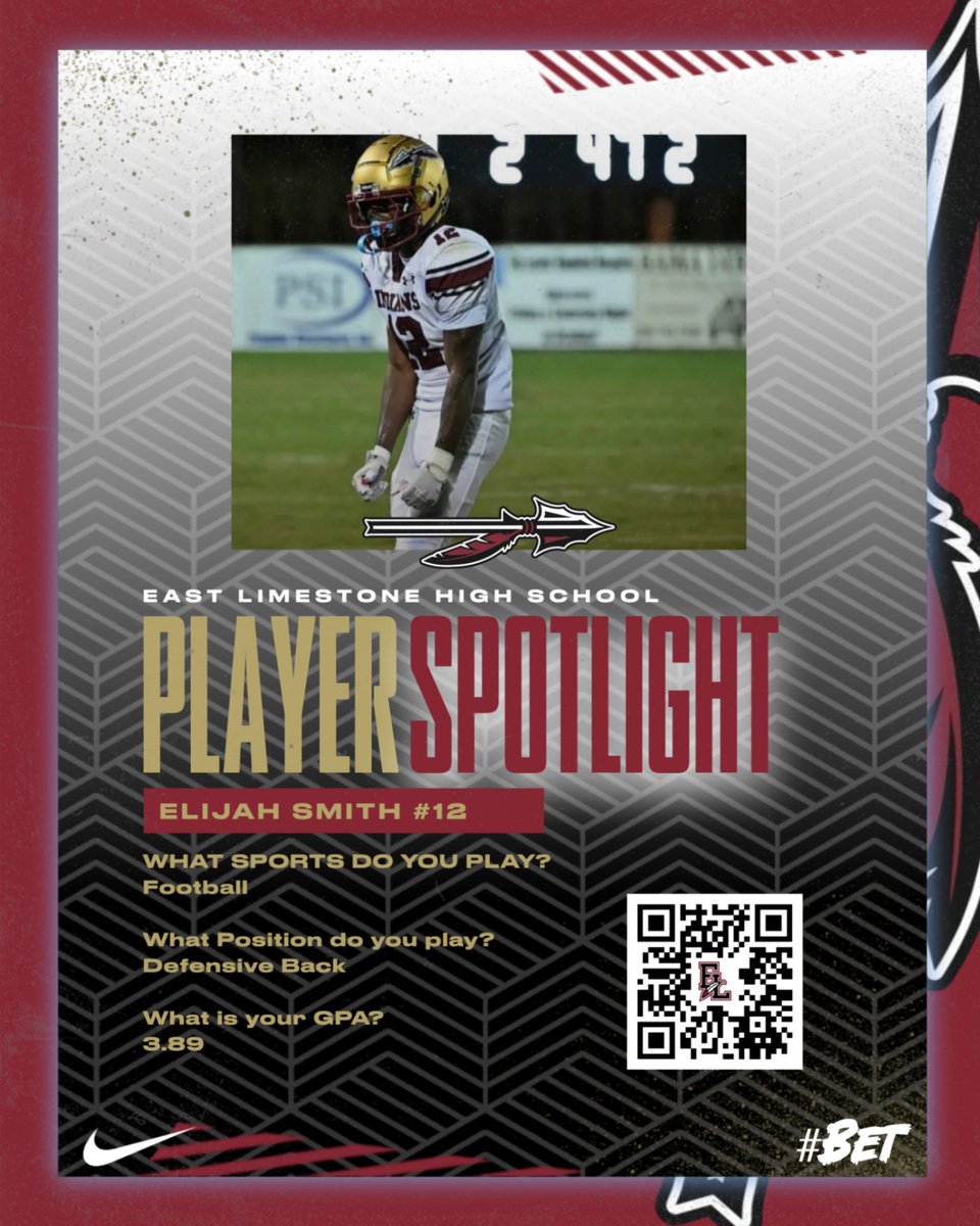 Todays player spotlight is also our birthday boy Elijah! Elijah is a high IQ player that brings great leadership and effort in games. Looking forward to a great senior season from him!!
#BET