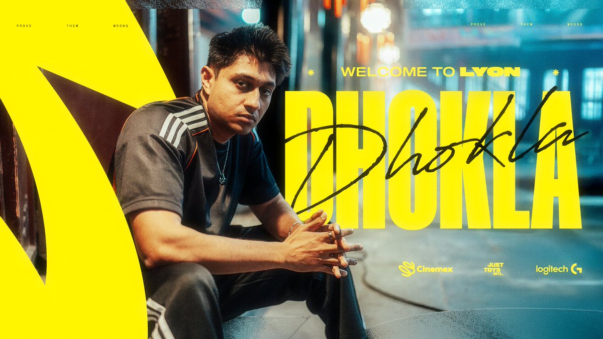 LyonLATAM's tweet image. "The lion has landed..."

BIG DHOKES IS INEVITABLE.

Bienvenido, @dhoklalol.