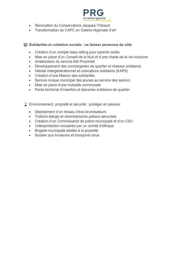 ❌ Le PRG de Bordeaux regrette le refus de Pierre Hurmic d’intégrer les Radicaux de gauche et leurs partenaires à sa future liste municipale. <a href="/PRGGironde/">Parti Radical de Gauche Gironde</a> <a href="/Lacroix_PRG/">Guillaume Lacroix</a> <a href="/sudouest/">Sud Ouest</a> <a href="/ici_gironde/">ICI Gironde</a>