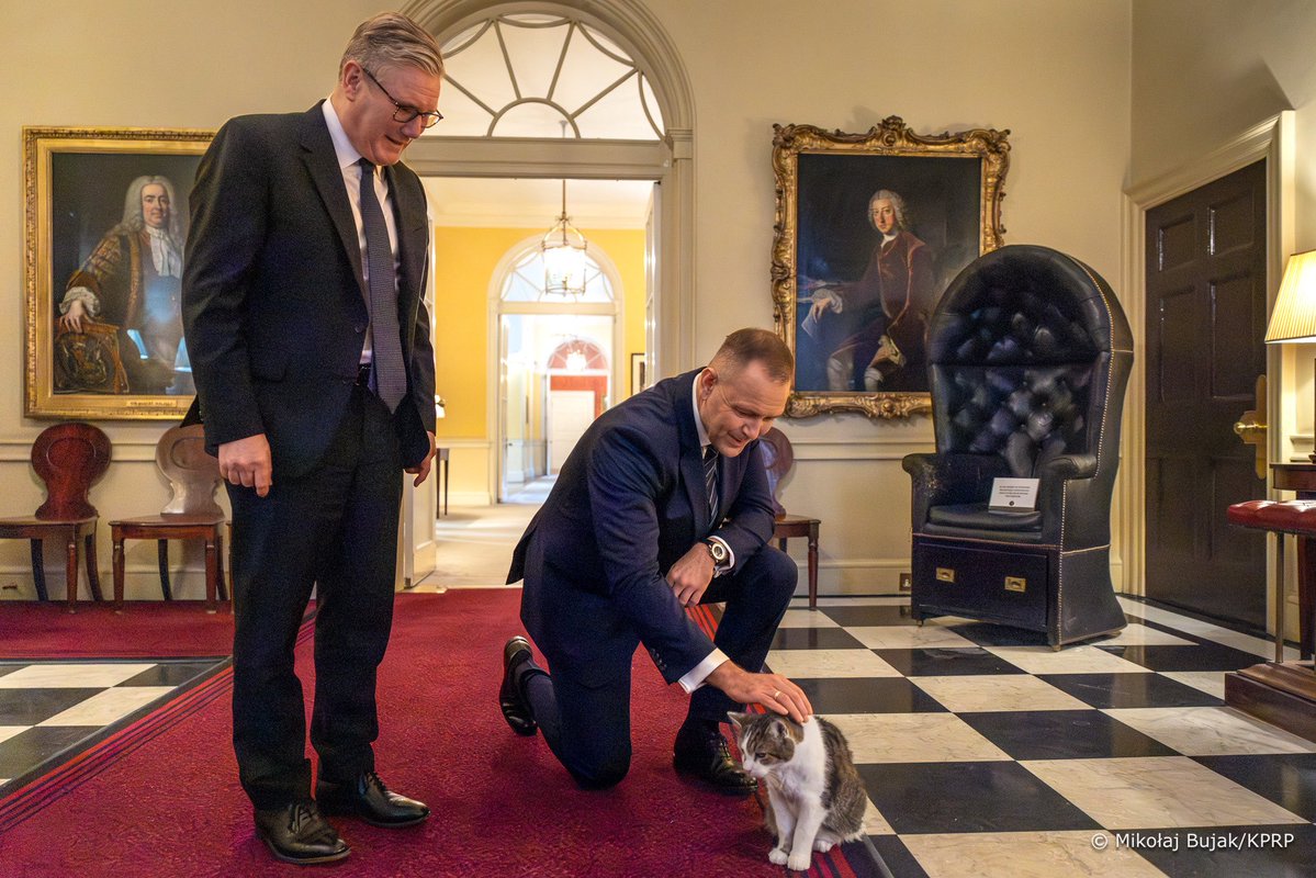 NawrockiKn's tweet image. Dziś poznałem też Larry’ego ☺️