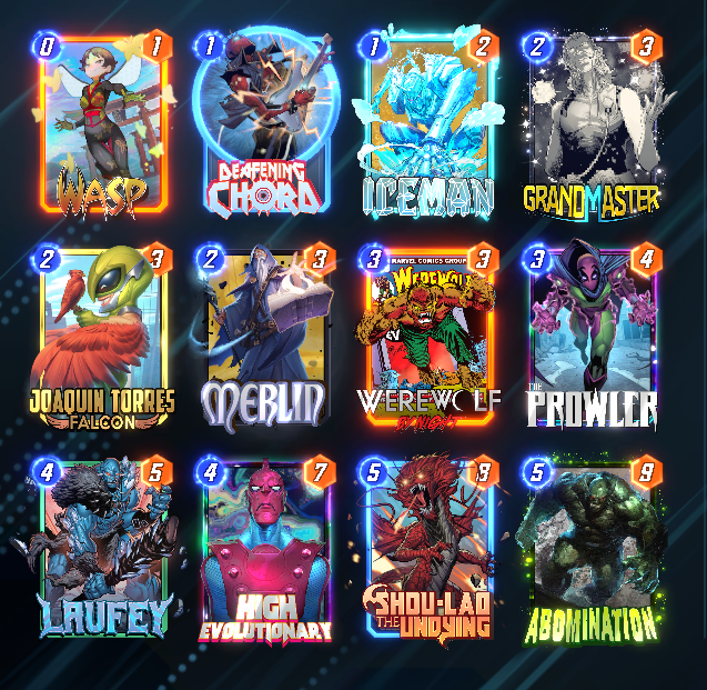 It's good to be back!

Haven't gotten a week 1 Infinite in awhile, but this deck made it feel easy. Enjoy Shou while you can, this one's a lot of fun. Prowler feels great here, especially when you can drop the mines on the Torres lane.

Credit to Roram/Coougarrr. Code in ALT.