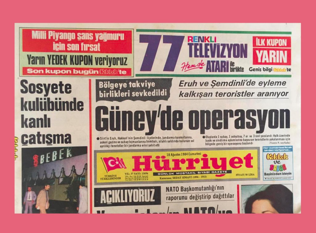 1984 yılının sıcak bir Ağustos gecesi çalan telefon Başbakan Turgut Özal’ı uyandırdı.

Siirt Eruh ve Hakkari Şemdinli’de silahlı isyancılar askeri lojmanlara saldırmıştı.

Özal’ın “kim bu eşkıyalar?” sorusuna çok uzun bir yanıt verilecek ve Özal’ın uykusu açılacaktı. (1)