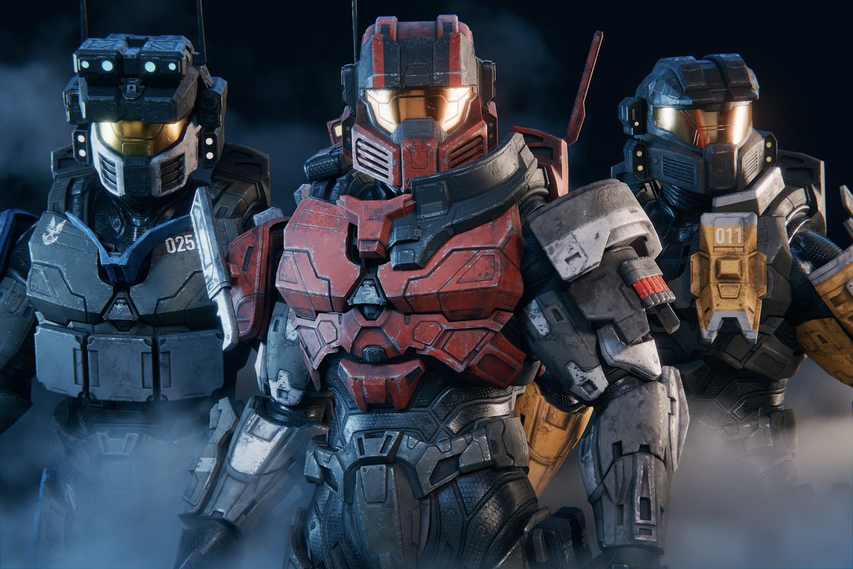 B_does_stuff's tweet image. I think Omega team is my favorite team of spartan II's
#Halo #HaloInfinite 
#Blender3d #b3d