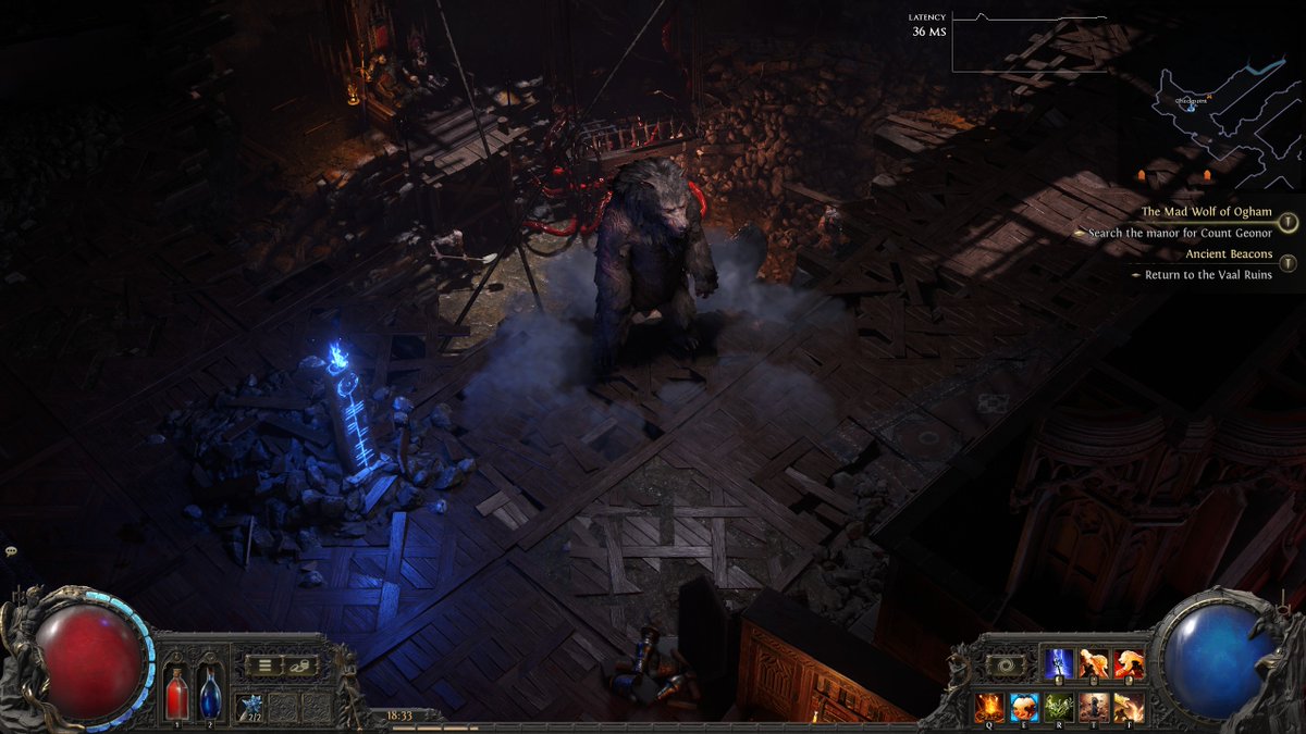 mhgames_'s tweet photo. Success! Rolled a new druid and made better build: beat Geonor on the 1st try! 😬💪 #PathOfExile2 https://t.co/pVuQZpJoTx