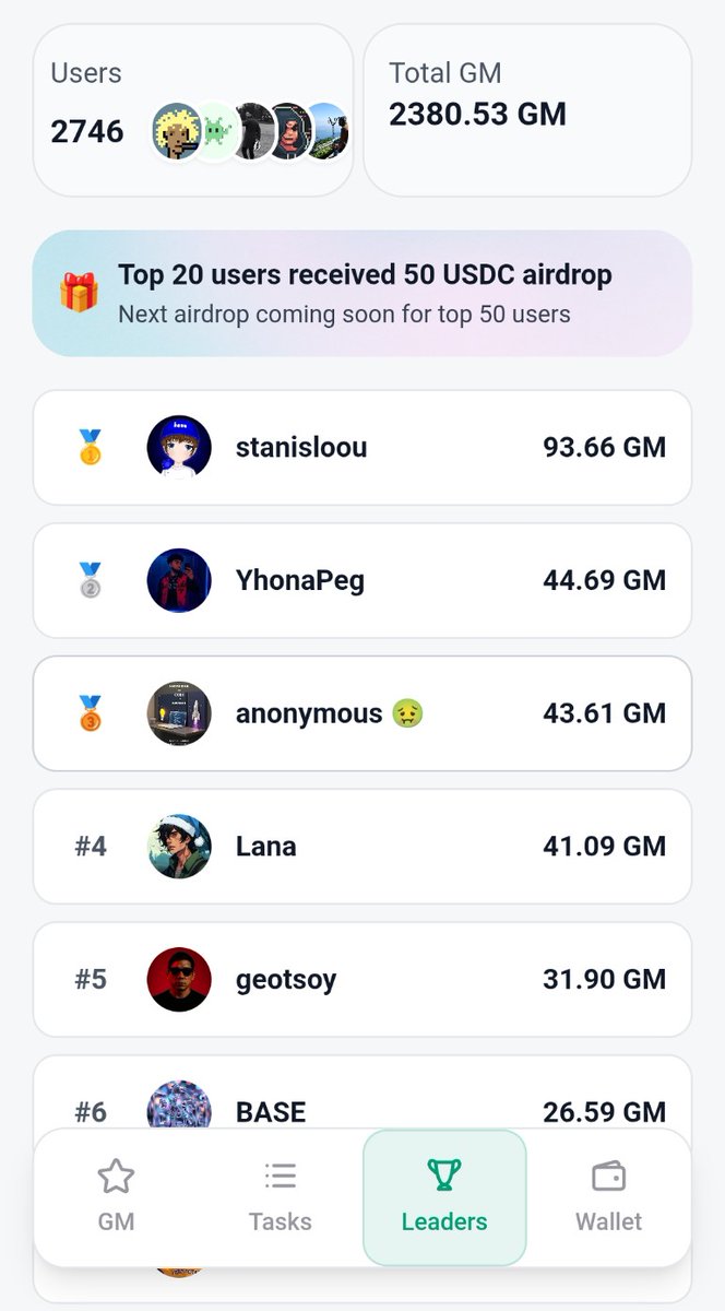 iqrazi176153's tweet image. Is claiming gm daily on #arbase worthy??
What do you think 🤔