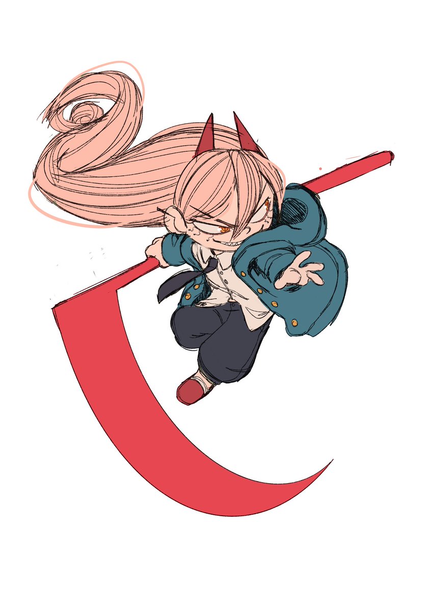 End_Pepper's tweet image. Old Power sketch.