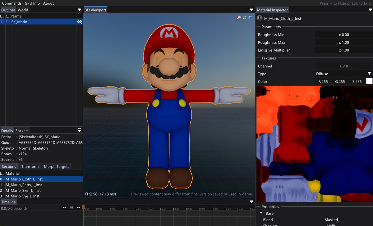 SockTiger's tweet image. I JUST MADE A CRAZY DISCOVERY EARLIER

similar to the hidden Goku in Guilty Gear Strive, there's actually a load-bearing Mario buried in Crossworlds game files, a leftover asset from Mario &amp;amp; Sonic at the Olympic Games Tokyo 2020