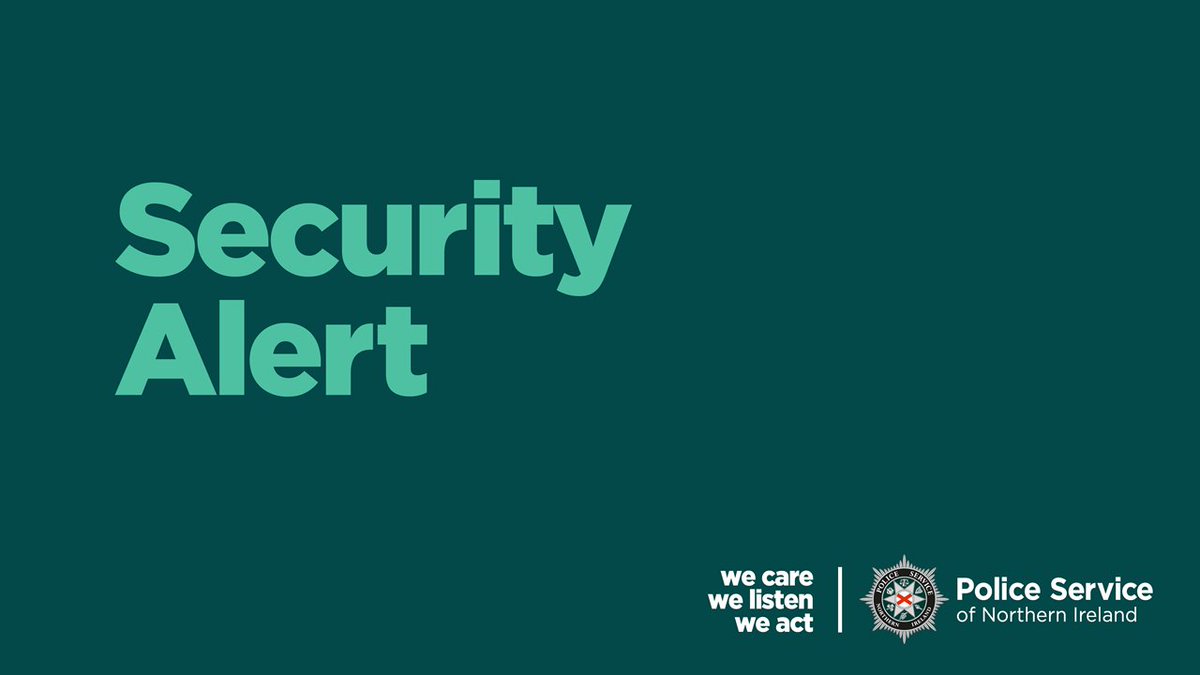 Road users are advised the Upper Hightown Road, Newtownabbey has been closed due to the discovery of a suspicious object. Diversions are in place at the junctions with the Hightown Road and the Crumlin Road. Please seek alternate routes for your journey.
