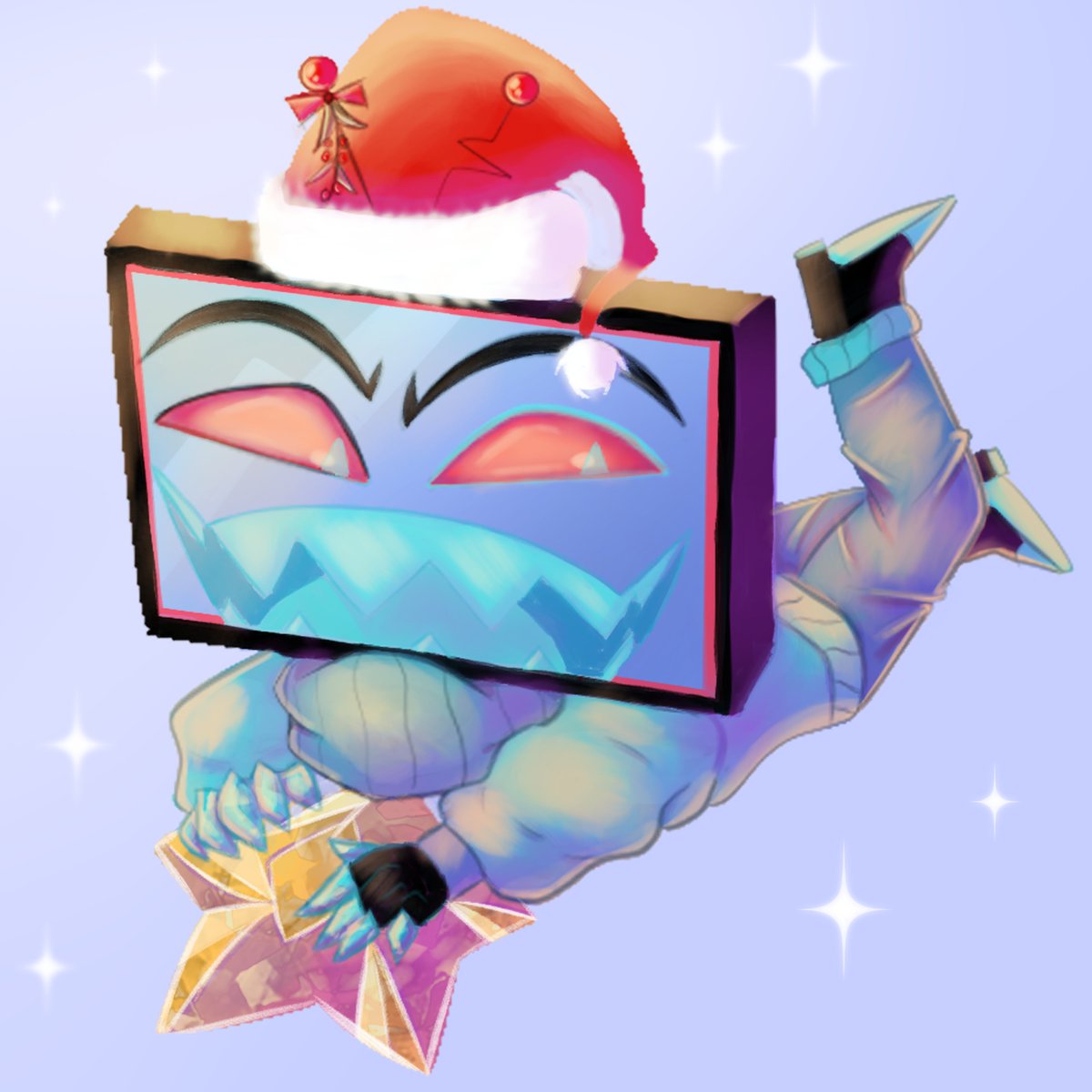 🦈📺✨

#HazbinHotelFanart #HazbinHotel #HazbinHotelVox #Christmas #illustration #Chibi #digitalart #DigitalArtist