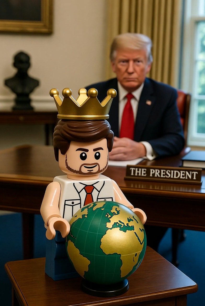 Legoking's tweet image. Trump couldn’t get enough money so he started importing it with tariffs…