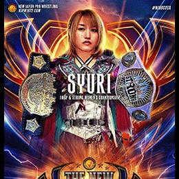 Peps_Wrestling's tweet image. IWGP Women's &amp;amp; New Japan Strong Women's Champion Syuri has been announced for New Japan The New Beginning USA on February 27th