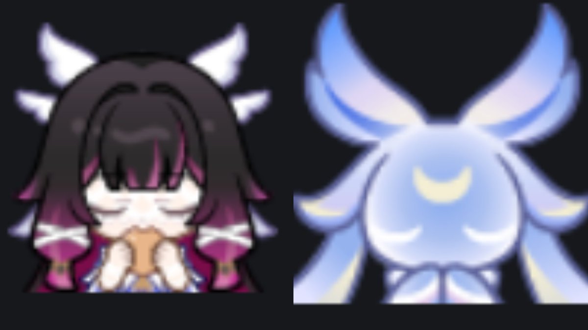 AboutNodKrai's tweet image. #Columbina #GenshinImpact now show a Columbina and Kuuhenki emojis!