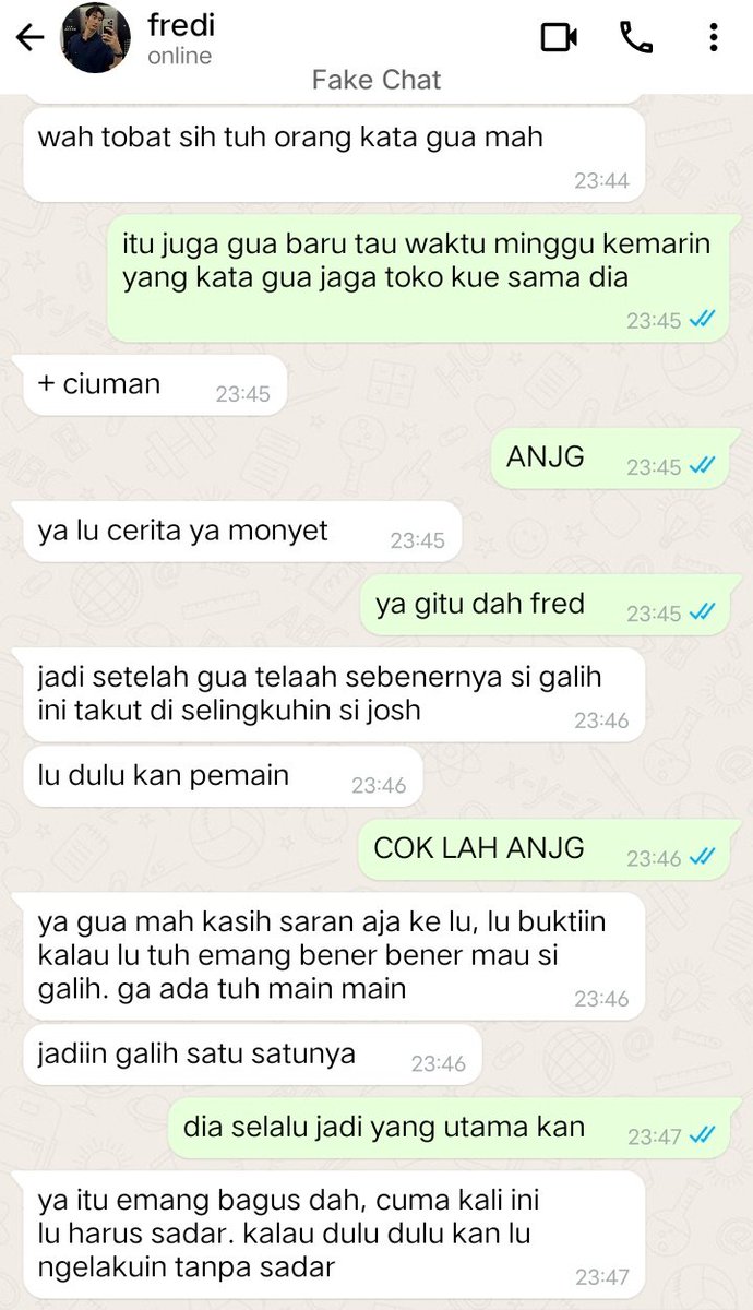 vnsmoek's tweet photo. 111. fredi? iya. curhat dong https://t.co/44N6kMJs6d