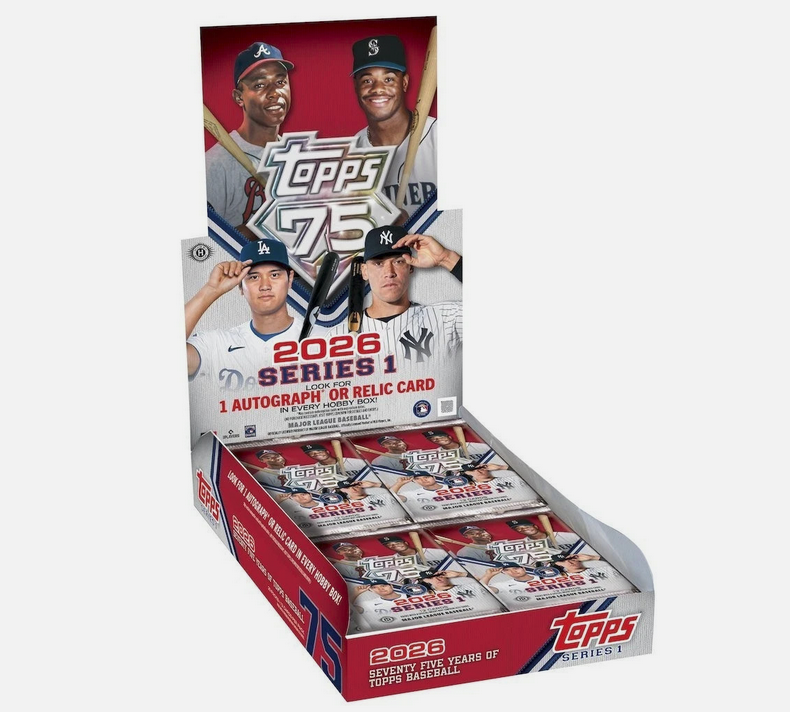 CardPurchaser's tweet image. 2026 Topps Baseball Series 1 Hobby Box Pre-Order #ad 

Hobby Box: thetoppscompany.sjv.io/552qa9