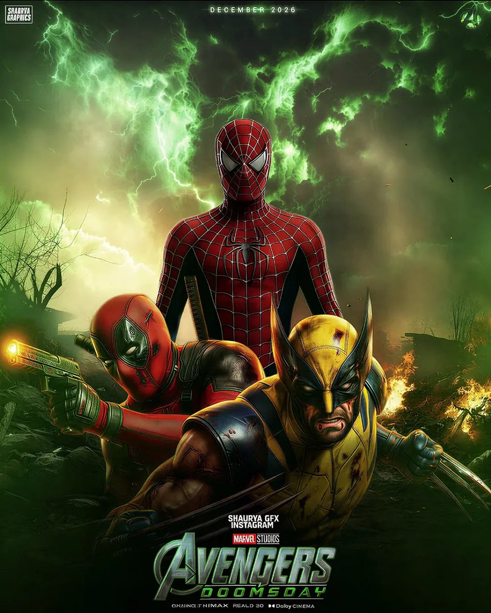 MarvelDato's tweet image. Oficialmente terminaron los teasers de #AvengersDoomsday ahora solo queda esperar el trailer final y su estreno.

Este año será histórico para los fans de Marvel.