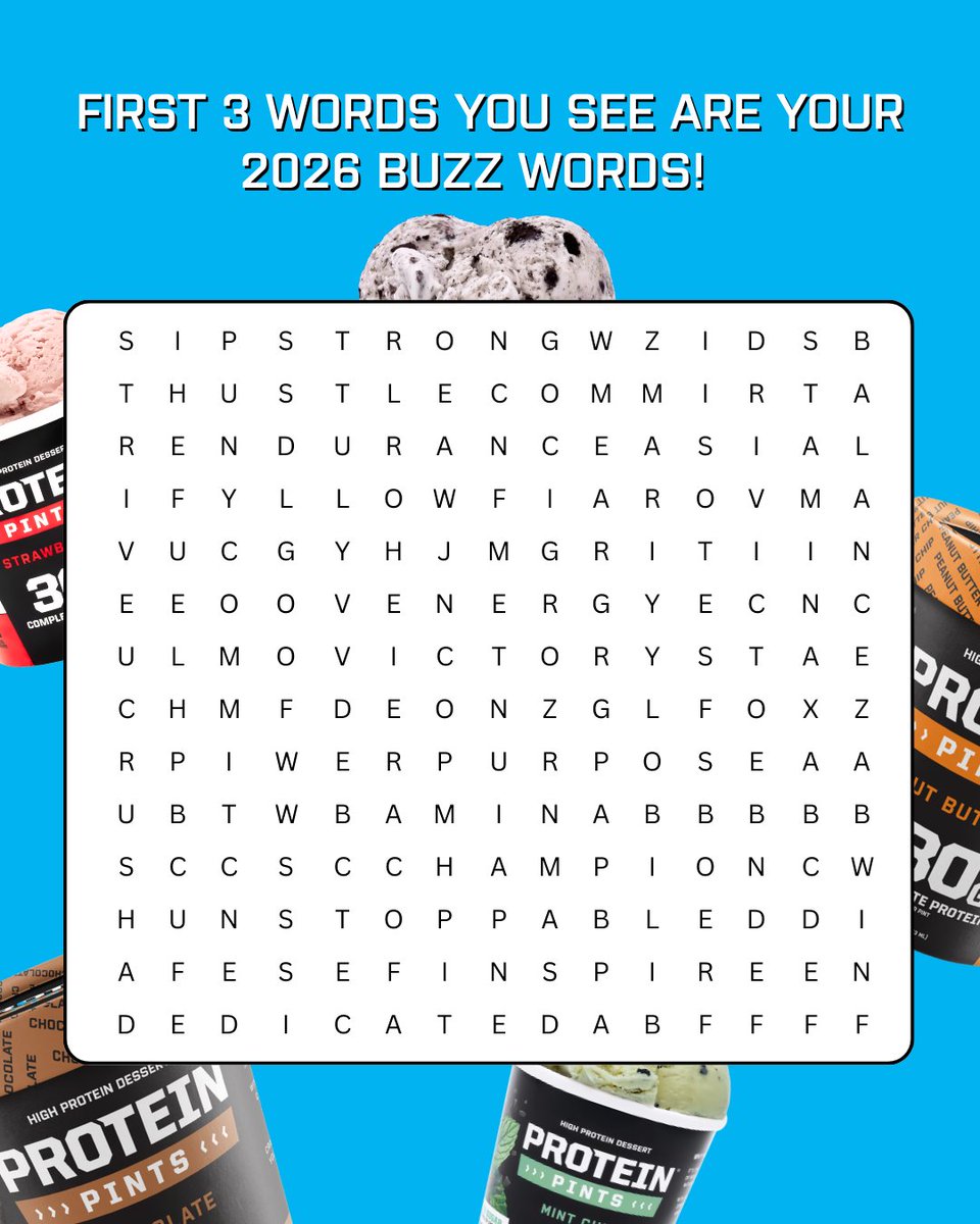 EatProteinPints's tweet photo. How many words can you spot?  🔍 https://t.co/LrAsuLzdlI
