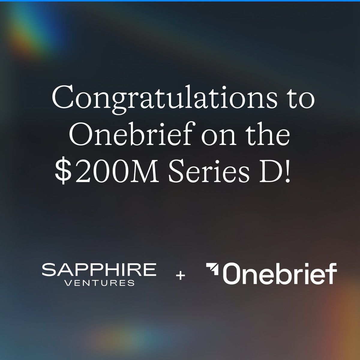 Sapphire Ventures tweet media