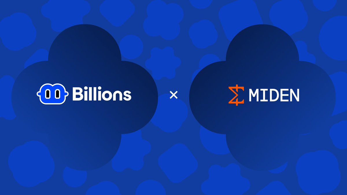 billions_ntwk's tweet image. Private finance is coming with @0xMiden.

But it won’t scale without trusted, portable identity. 

That’s what we’re solving together:

Billions × Miden = compliant privacy

Private identity for private capital.

"Like an onchain Swiss bank account?"

Yep. Across any chain.
