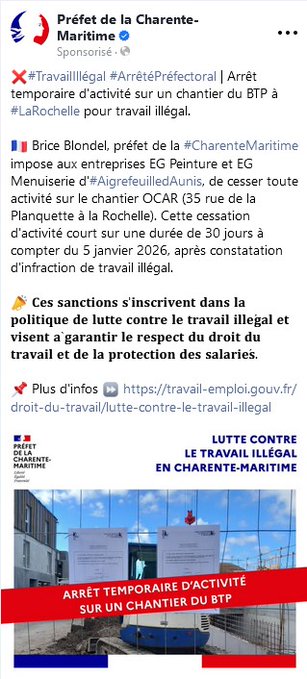 Image de l'actu de Préfet de la Charente-Maritime 🇫🇷🇪🇺