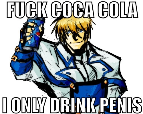 Ky Kiske drinking what?
#GUILTYGEAR