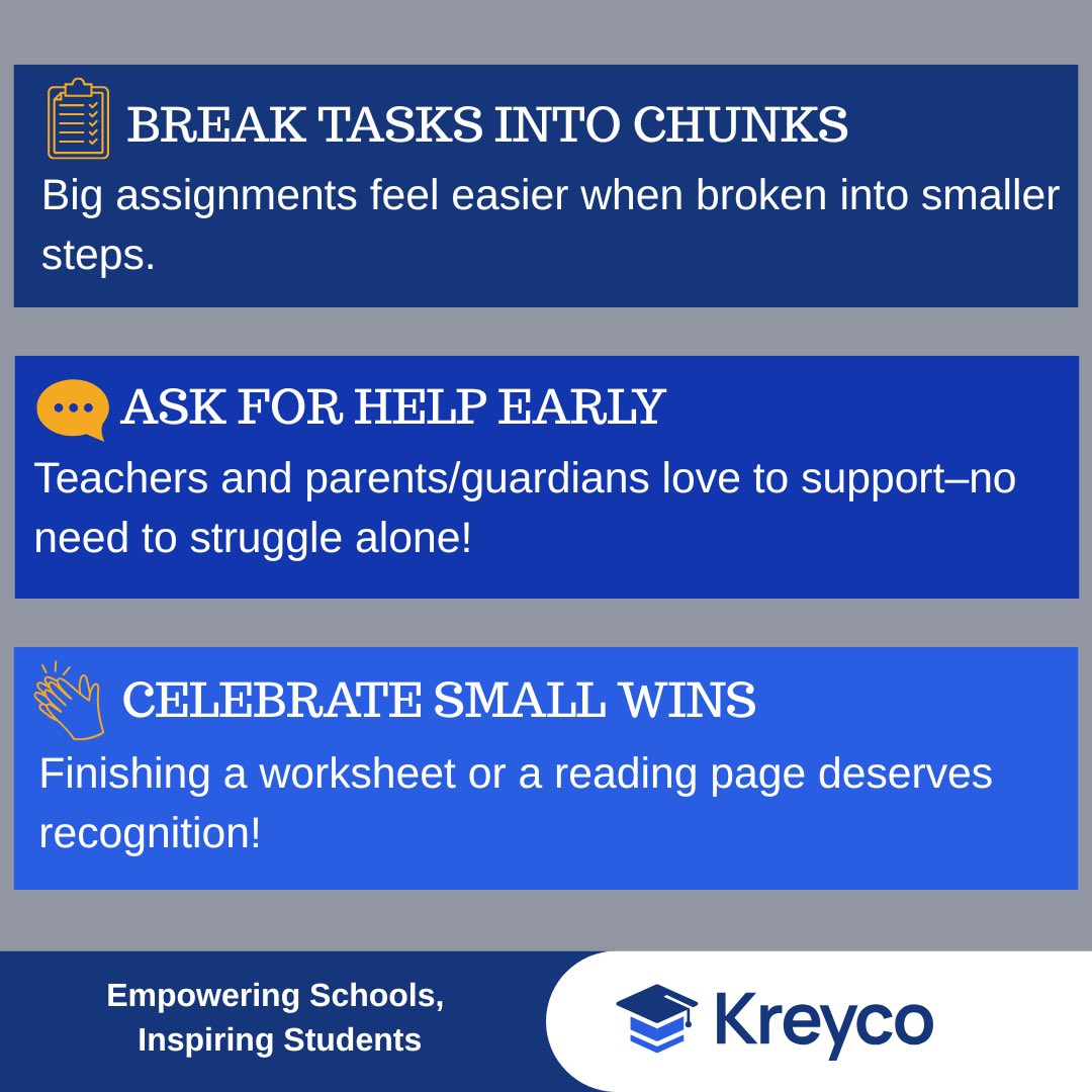 Little habits can turn homework time from stressful to smooth! ✨