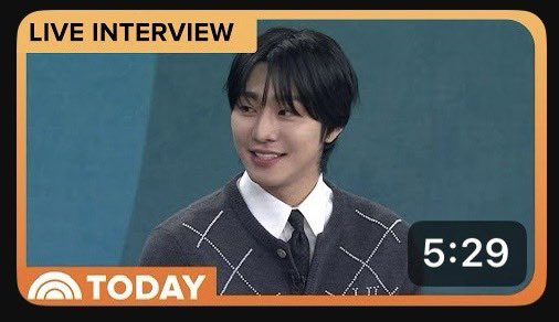[#안효섭] The Today Show☀️
Ahn Hyo-Seop on Phenomenon Behind ‘KPop Demon Hunters’ 

🔗youtu.be/NDySdHYeN4w?si…

#AHNHYOSEOP
#アンヒョソプ #安孝燮
#TODAYShow