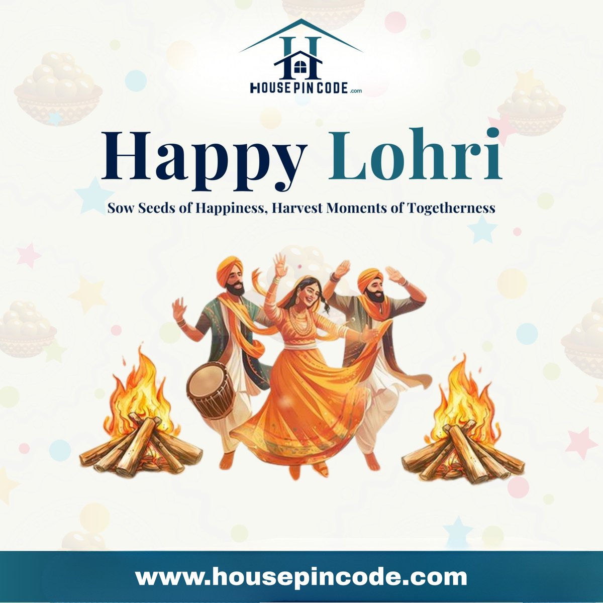 house_pincode's tweet photo. Happy Lohri from HousePincode.#HappyLohri #HousePincode #LohriFestivities #FestivalOfHarvest #NewBeginnings #ProsperityAndGrowth #HomesAndDreams #Togetherness #IndianFestivals #CelebrateLohri
For more :https://t.co/bTBIeZ1yWI https://t.co/mODJnU4qSa