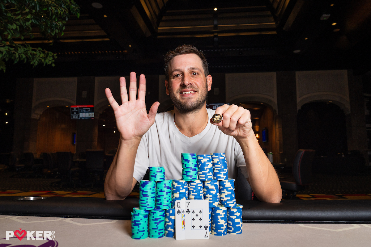 Darren Rabinowitz takes down the WSOPC Main Event at Planet Hollywood LV for $175,430.

"It’s definitely the toughest Circuit in the country by a long shot."

Event recap: poker.org/latest-news/da…
