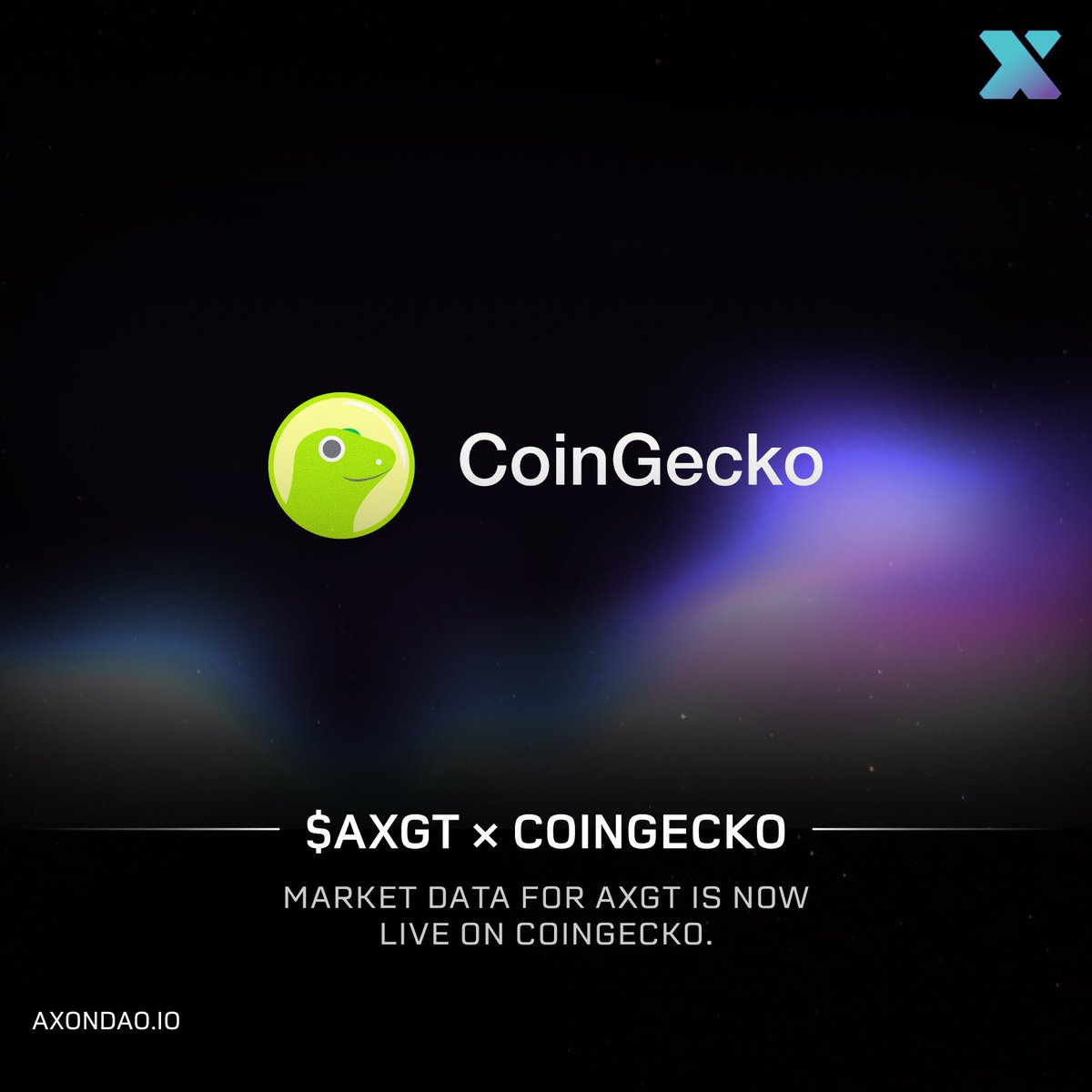 Hi Axonians,

$AXGT is now updated and live on <a href="/coingecko/">CoinGecko</a> 

This makes it easier to reference accurate market data and project information as external listings continue aligning with recent contract updates.

🔗 coingecko.com/en/coins/axond…
