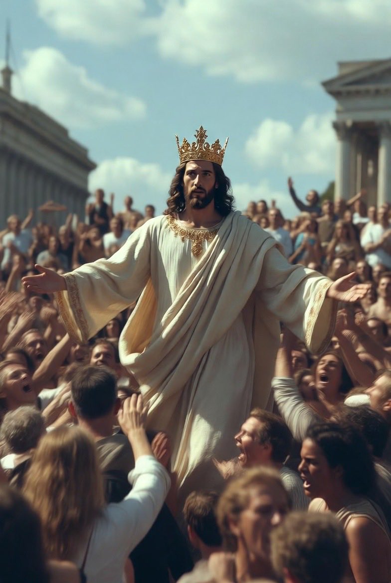 JESUS IS KING tweet media