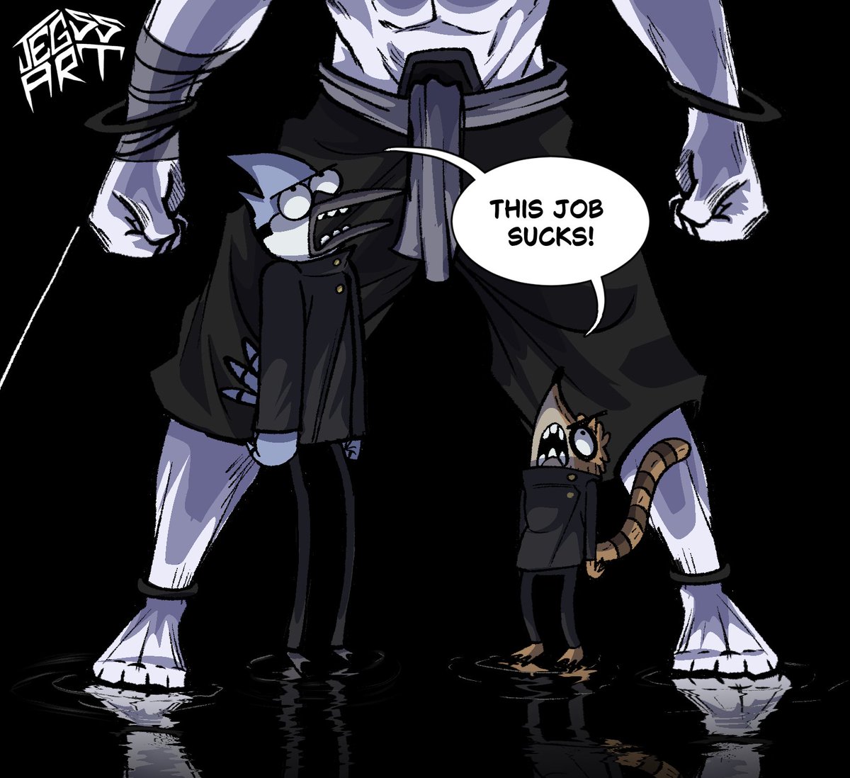 JegssArt's tweet image. Worst job ever (3/4)