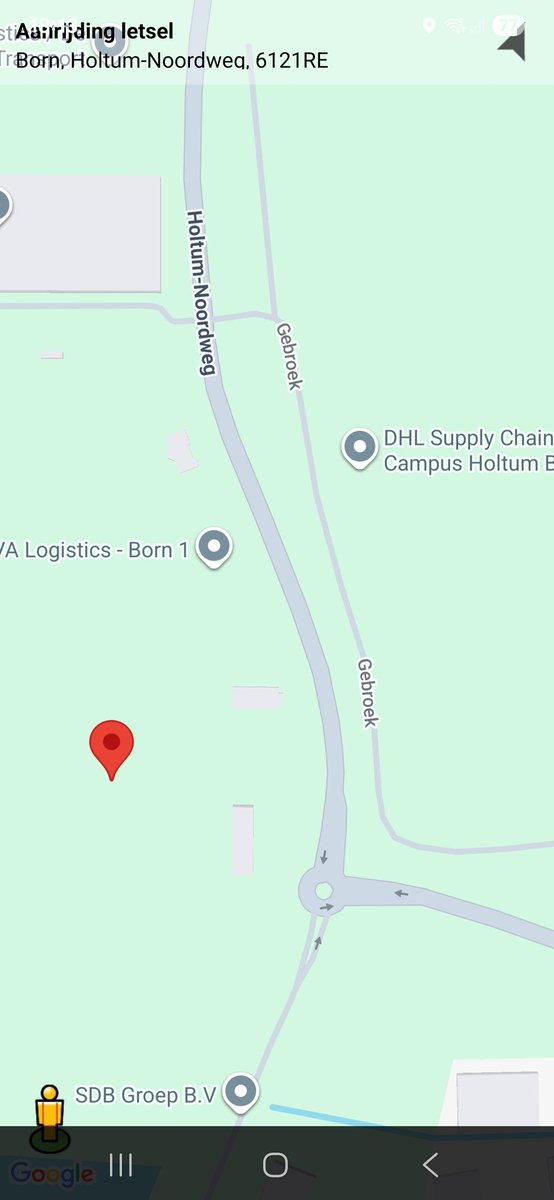 112 melding Aanrijding letsel met inzet van hulpdiensten in Born