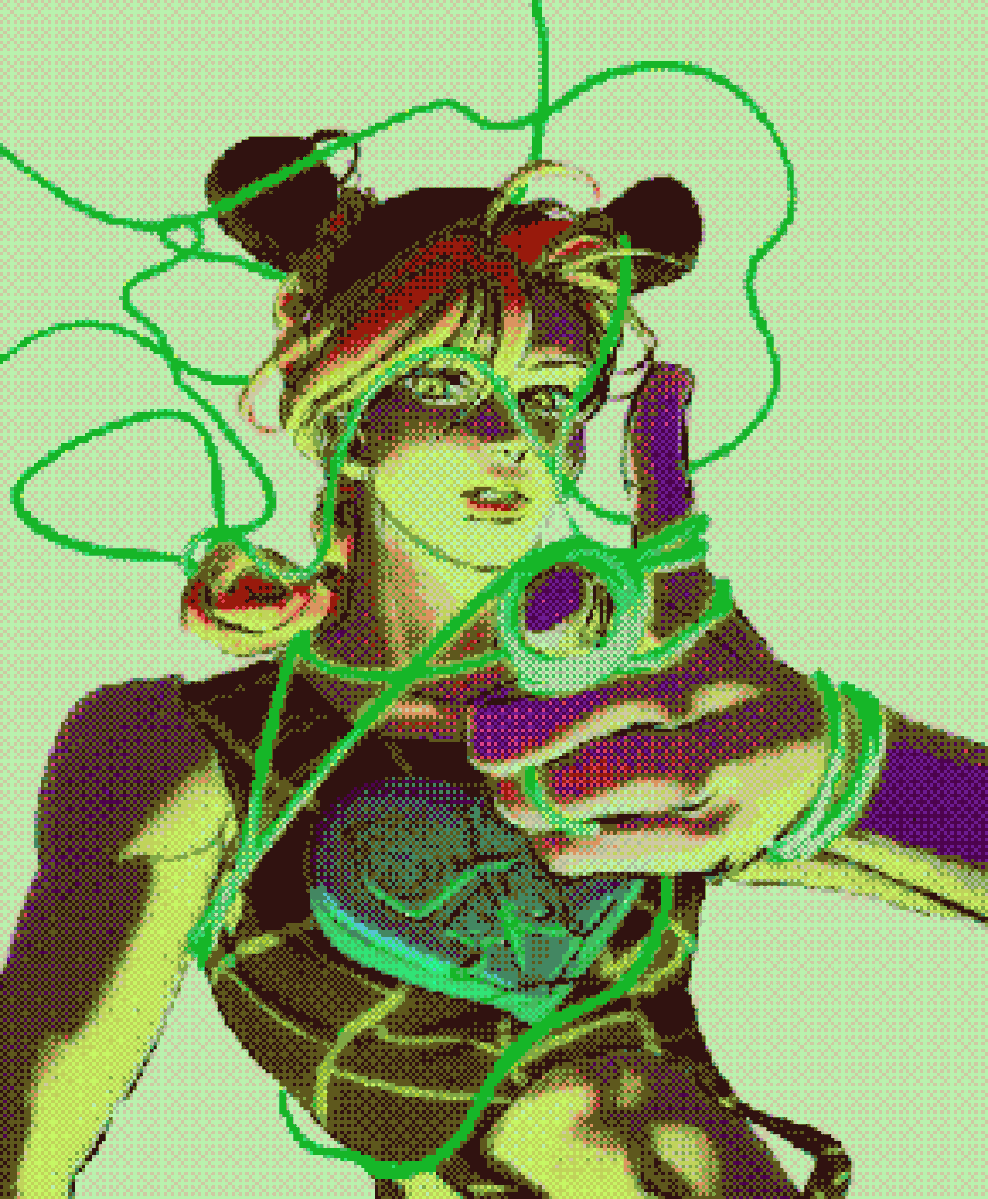 santamanymany's tweet image. #jjbafanart