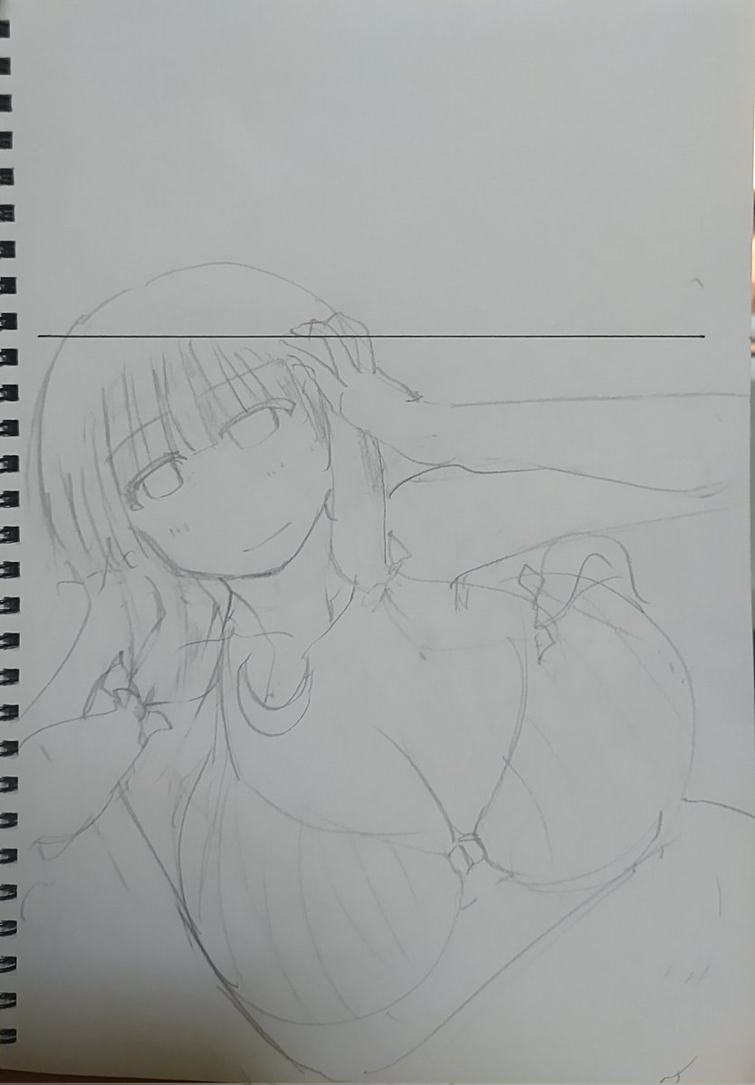 合同祭事に持っていく色紙のラフ。
少し描いてみて余裕があったらみんな描きたいな。
だーれだ! 
