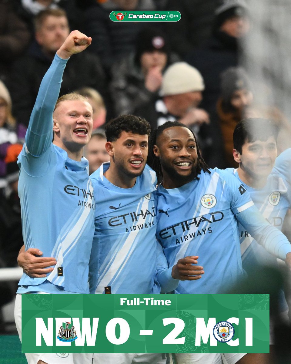 ⏯️ <a href="/ManCity/">Manchester City</a> with a two goal advantage heading into the second leg!

#EFL | #CarabaoCup