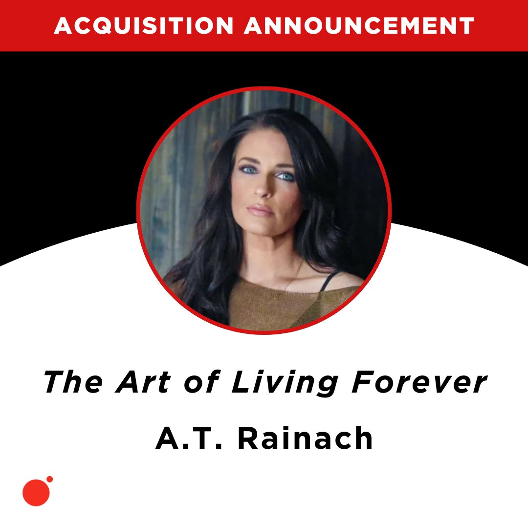 orbitbooks's tweet image. We've acquired THE ART OF LIVING FOREVER by debut author @ATRainach! Two feuding gods will attempt to win the heart of a young, 19th century, American heiress as she escapes her betrothal to an English aristocrat in this dark romantasy available November 2026 from Orbit US.