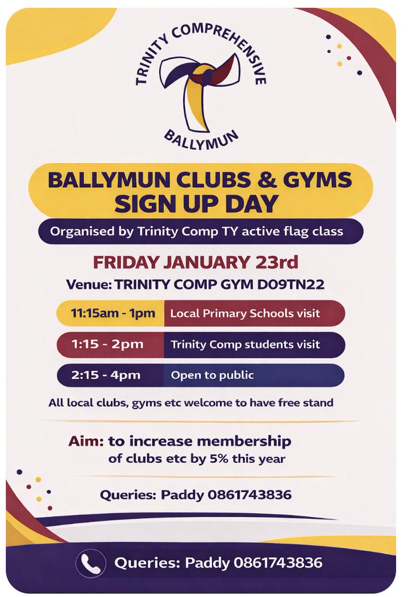 Trinity Comprehensive School tweet media