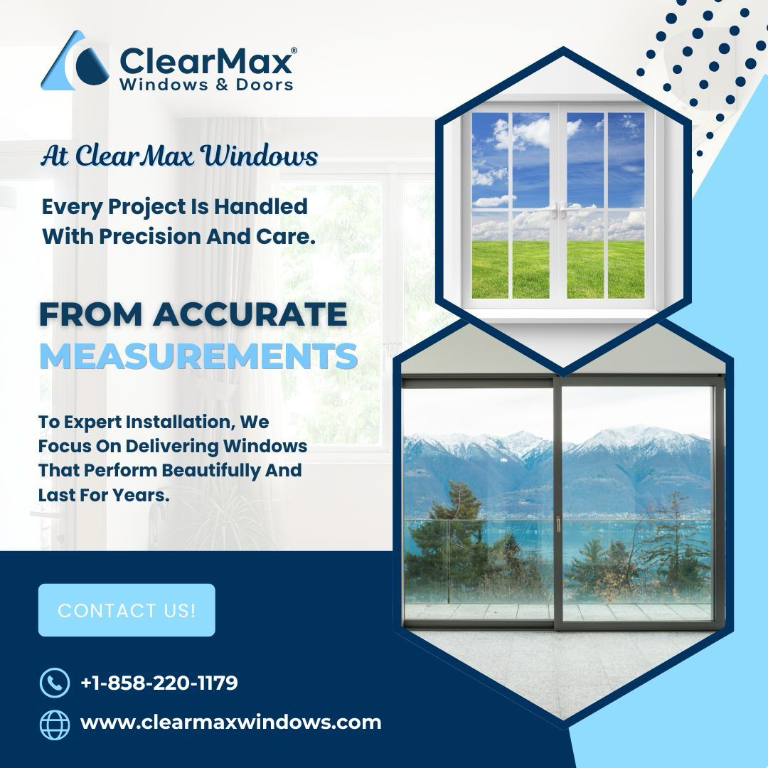 Precision and professionalism at every step. Upgrade your windows with confidence. Schedule your free estimate today!

#ClearMaxWindows #ProfessionalInstallation #QualityWindows #HomeUpgrade #WindowReplacement #HomeComfort