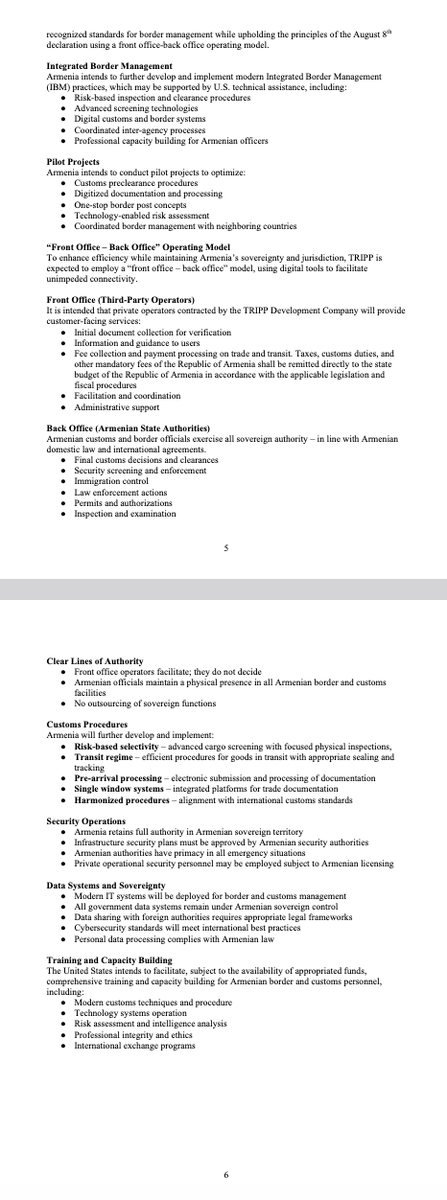 JUST NOW!!!  U.S. and Armenia unveil 'TRIPP' framework to secure trade route through South Caucasus

Joint statement by Rubio and Mirzoyan outlines plan for transit corridor linking Azerbaijan to Nakhchivan under principles of Armenian sovereignty

👇
