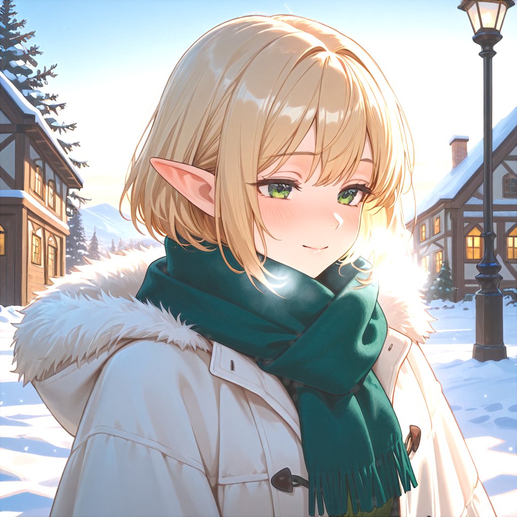 FantasyElf_NSFW's tweet photo. おはようございます☀️
今日は全国的に寒い一日になるようです
温かくして過ごしましょう！❄️
#おはよう #朝の一枚 #いつものエルフ #AIイラスト
#冬 #寒い朝 #ファンタジー #elf #AIart https://t.co/YEK7tPBhVO