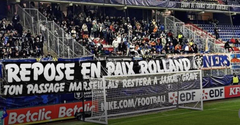 VGCU84's tweet image. #BFCOM Force aux vaillants qui représentent et supportent l’OM un soir de semaine à 1000 bornes de Marseille. 💪